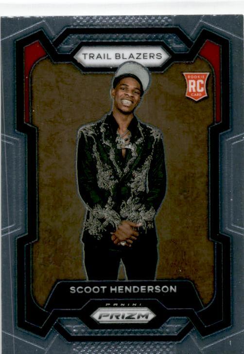 2023-24 Prizm Variation #141 Scoot Henderson Portland Trail Blazers