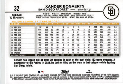 2024 Topps Raywave #662 Xander Bogaerts San Diego Padres