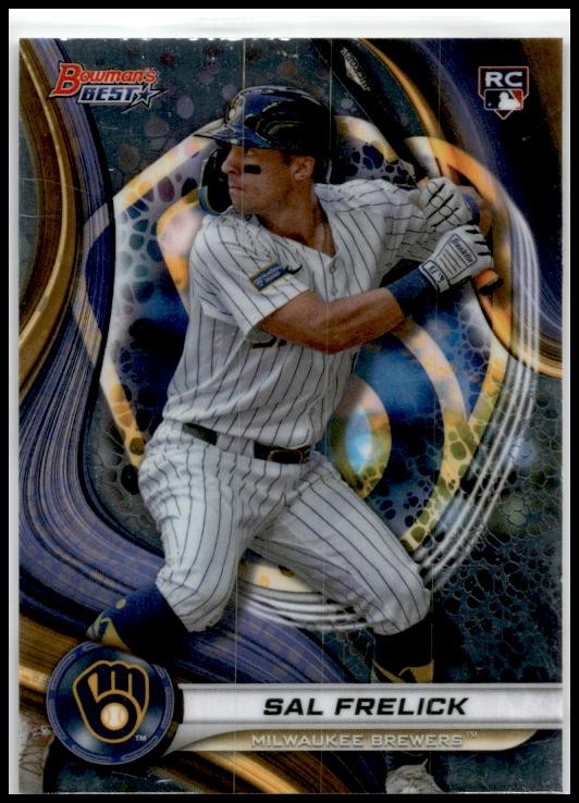 2024 Bowman's Best #37 Sal Frelick Milwaukee Brewers