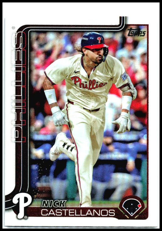 2025 Topps Rainbow Foil #427 Nick Castellanos Philadelphia Phillies
