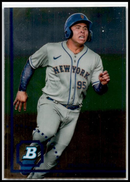 2022 Bowman Heritage Chrome Prospects #BHPC-115 Francisco Alvarez New York Mets