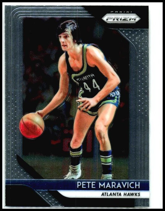 2018-19 Panini Prizm #255 Pete Maravich Atlanta Hawks