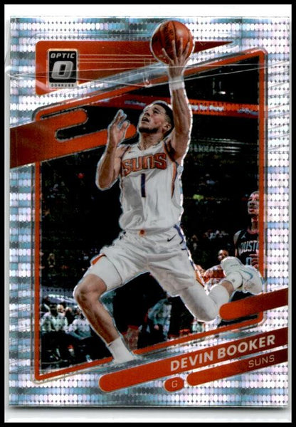2021-22 Donruss Optic Fast Break Holo #142 Devin Booker Phoenix Suns