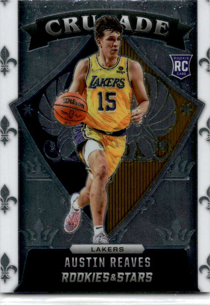 2021-22 Panini Chronicles #642 Austin Reaves Rookie Los Angeles Lakers