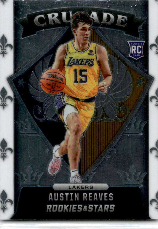 2021-22 Panini Chronicles #642 Austin Reaves Rookie Los Angeles Lakers