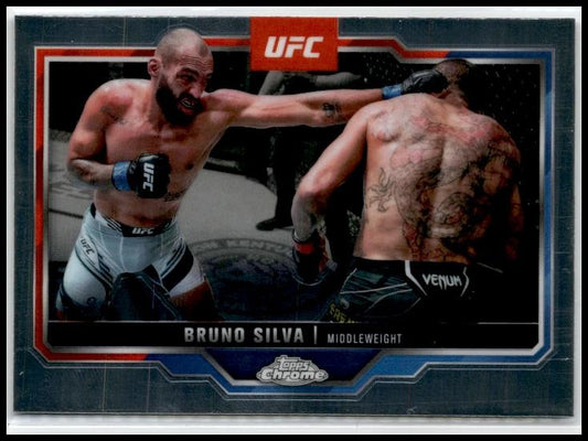 2025 Topps Chrome UFC #144 Bruno Silva