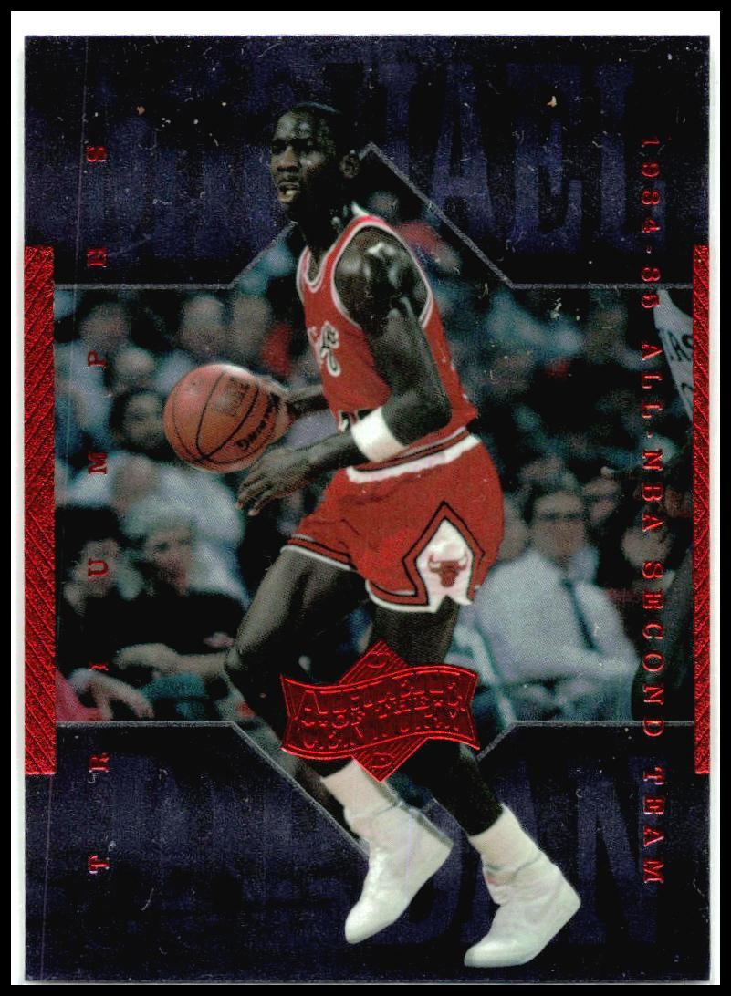 1999 Upper Deck Michael Jordan Athlete of the Century #21 Michael Jordan Bulls