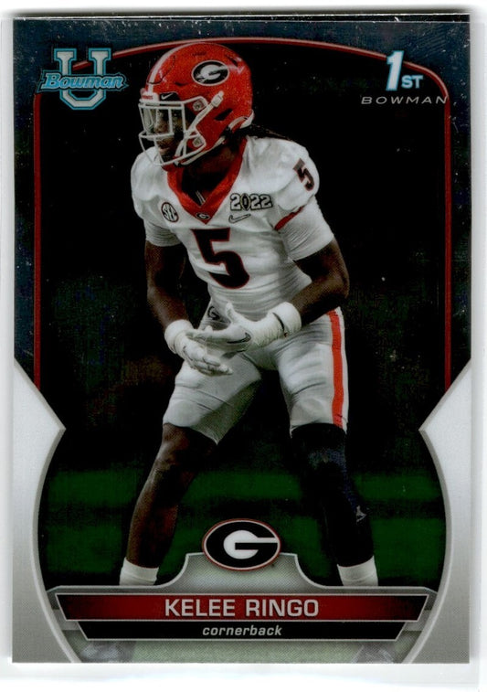 2022 Bowman University Chrome Kelee Ringo Georgia Bulldogs #68