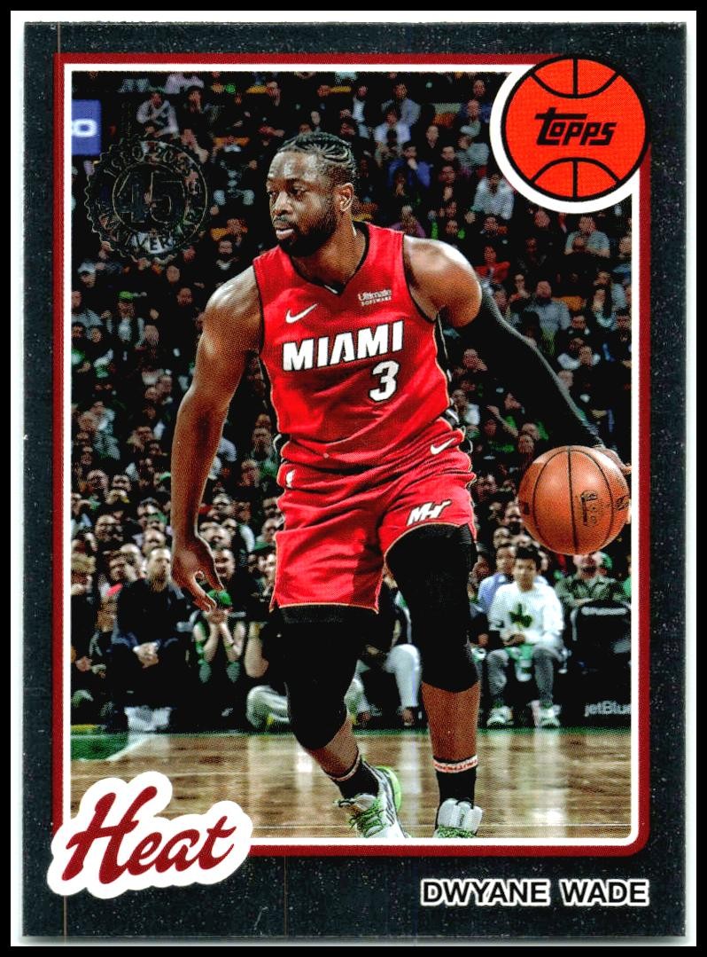 2025-26 Topps 1980-81 Topps Basketball #80BK-5 Dwyane Wade Miami Heat