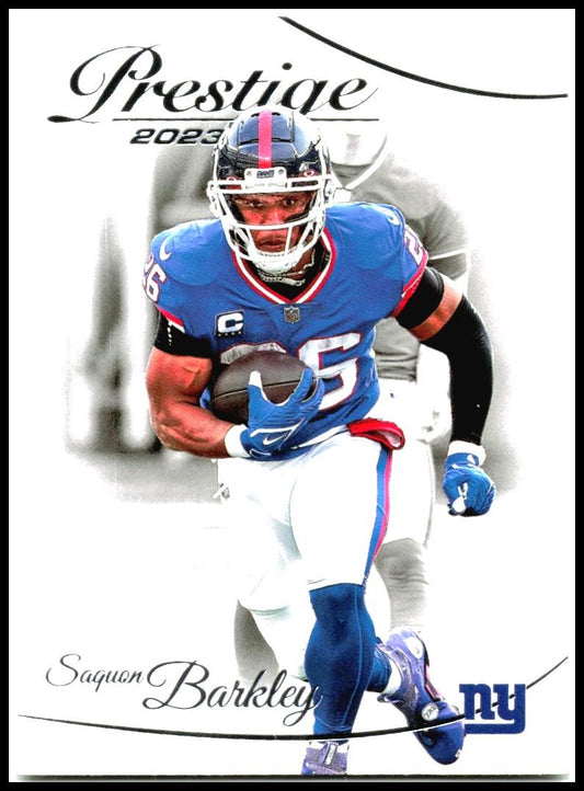 2023 Panini Prestige #222 Saquon Barkley New York Giants