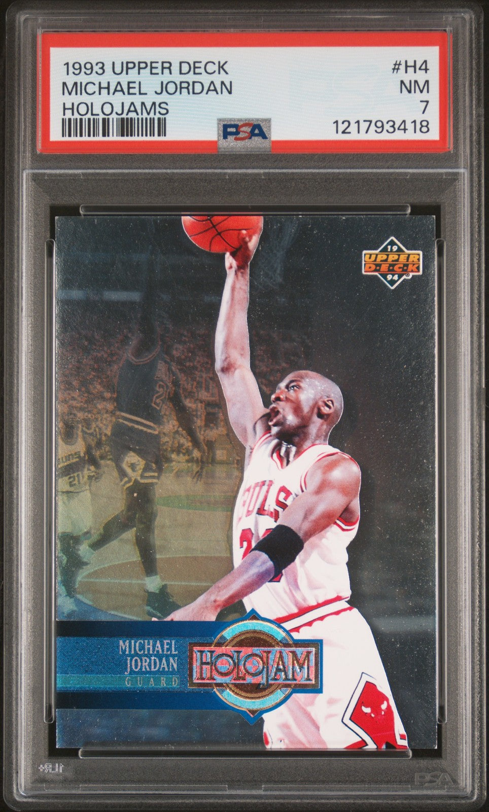 1993 Upper Deck Holojam Holojams #H4 Michael Jordan
