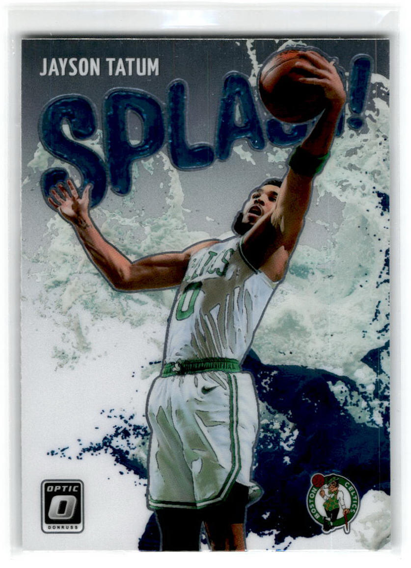 2021-22 Donruss Optic Splash! #12 Jayson Tatum Boston Celtics