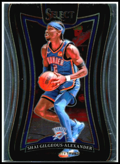 2024-25 Panini Select #319 Shai Gilgeous-Alexander Oklahoma City Thunder