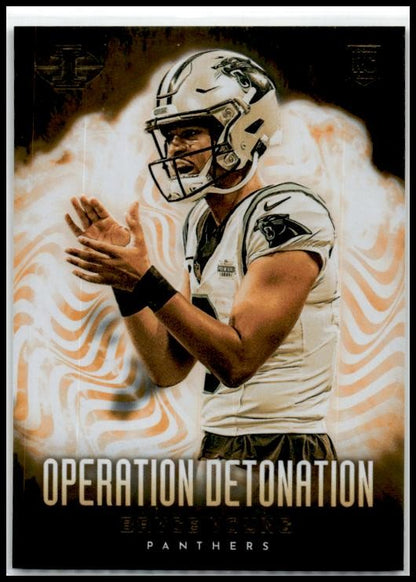 2023 Panini Illusions Operation Detonation #18 Bryce Young Carolina Panthers