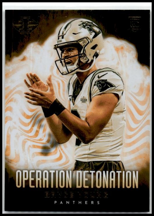 2023 Panini Illusions Operation Detonation #18 Bryce Young Carolina Panthers