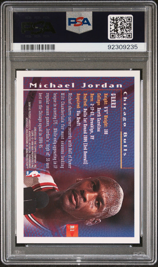1995 Finest Mystery Mystery #M1 Michael Jordan