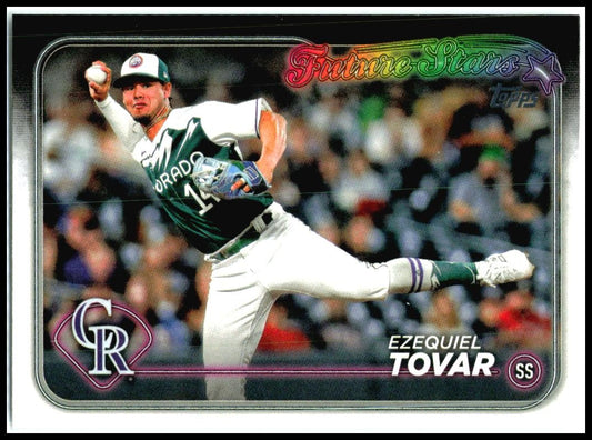 2024 Topps #565 Ezequiel Tovar Colorado Rockies