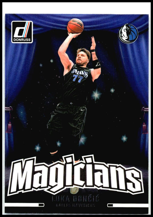 2024-25 Donruss Magicians #8 Luka Doncic Dallas