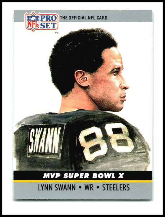 1990 Pro Set Super Bowl MVP Collectibles #10 Lynn Swann Pittsburgh Steelers