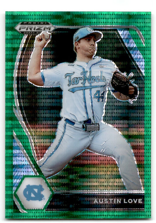 2021 Green Pulsar Prizm Austin Love St. Louis Cardinals #PDP90