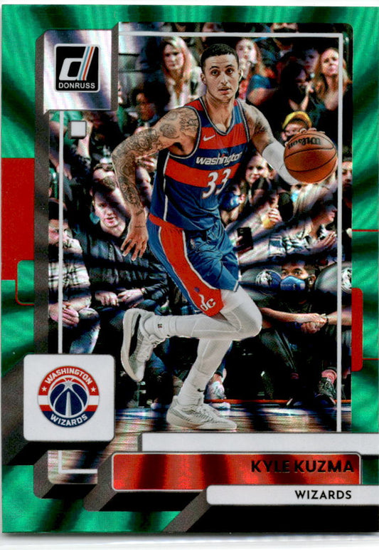2022 Donruss Green Laser #84 Kyle Kuzma