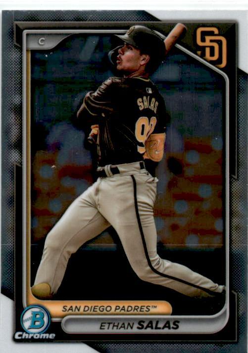 2024 Bowman Drafts Chrome #BDC-140 Ethan Salas San Diego Padres