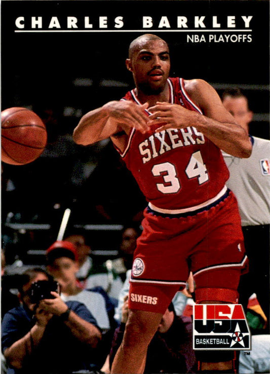 1992 SkyBox USA #6 Charles Barkley USA