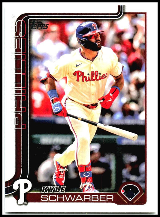 2025 Topps #141 Kyle Schwarber Philadelphia Phillies
