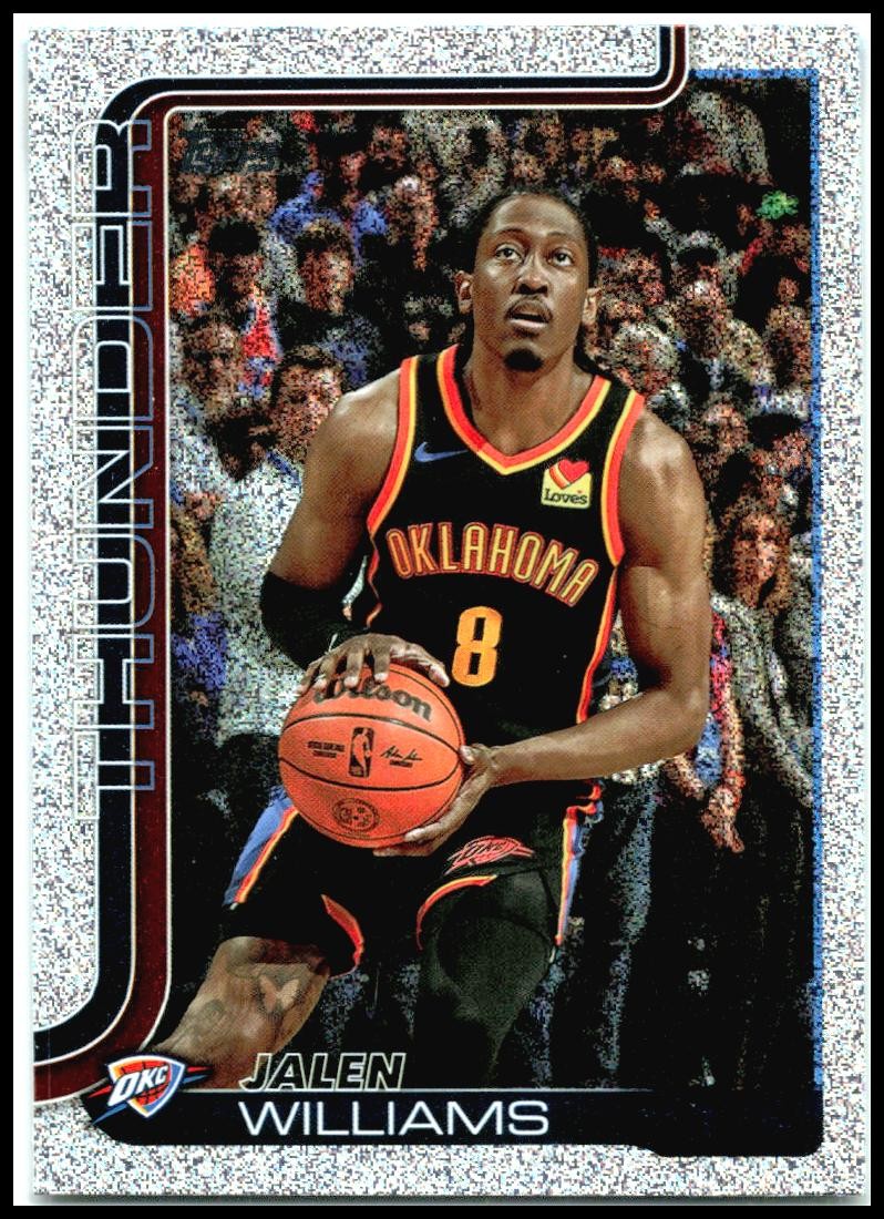 2025-26 Topps Sandglitter #116 Jalen Williams Oklahoma City Thunder
