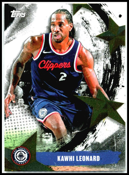 2025-26 Topps Stars of the NBA #SA-18 Kawhi Leonard Los Angeles Clippers