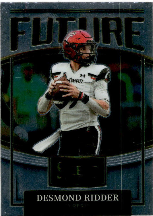 2022 Panini Select Draft Picks #F-DR Desmond Ridder Cincinnati Bearcats
