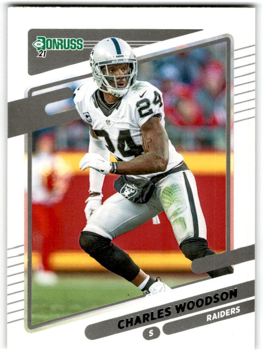 2021 Donruss Charles Woodson Oakland Raiders #91
