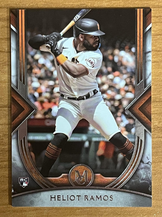 2022 Topps Museum Collection #17 Heliot Ramos Rookie San Francisco Giants