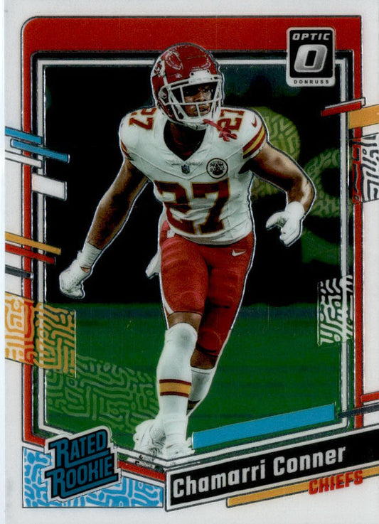 2023 Donruss Optic #255 Chamarri Conner Kansas City Chiefs