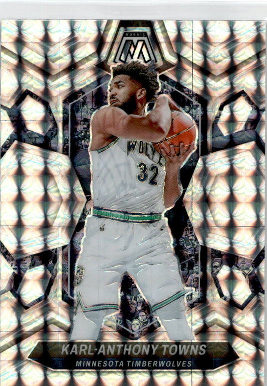 2023-24 Mosaic Prizm #78 Karl-Anthony Towns Minnesota towns