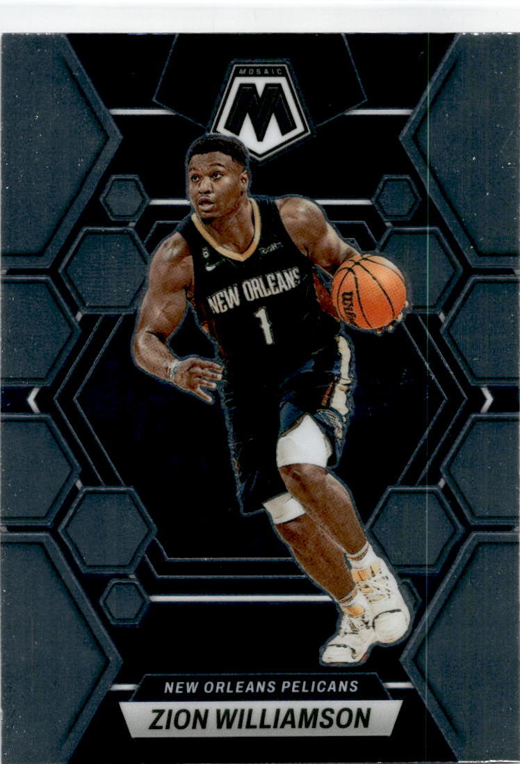 2022-23 Panini Mosaic #120 Zion Williamson New Orleans Pelicans