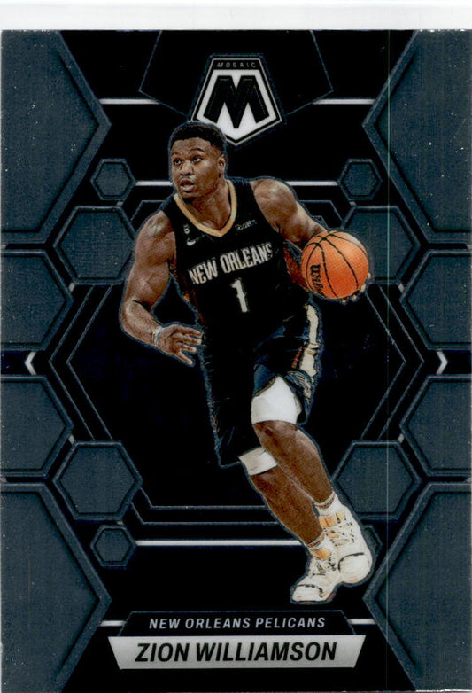 2022-23 Panini Mosaic #120 Zion Williamson New Orleans Pelicans