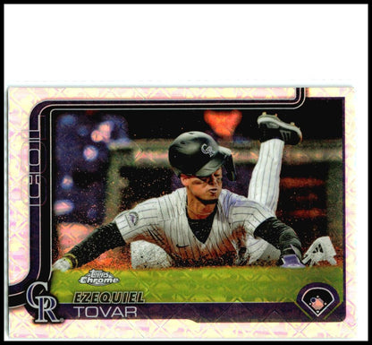 2025 Topps Logofractor #343 Ezequiel Tovar Colorado Rockies