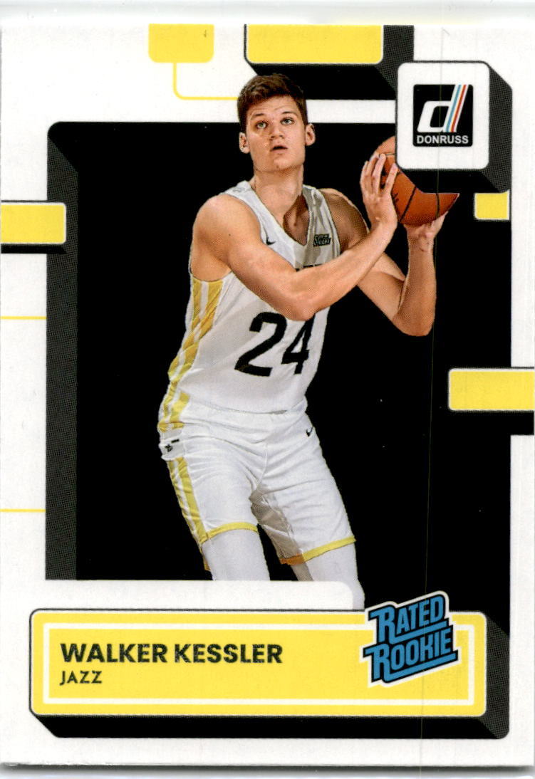 2022-23 Donruss #222 Walker Kessler Rookie Utah Jazz