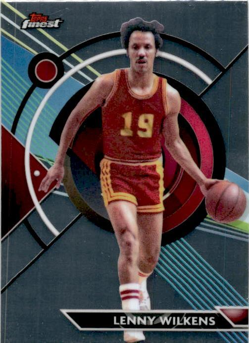 2023-24 Topps Finest #67 Lenny Wilkens Cleveland