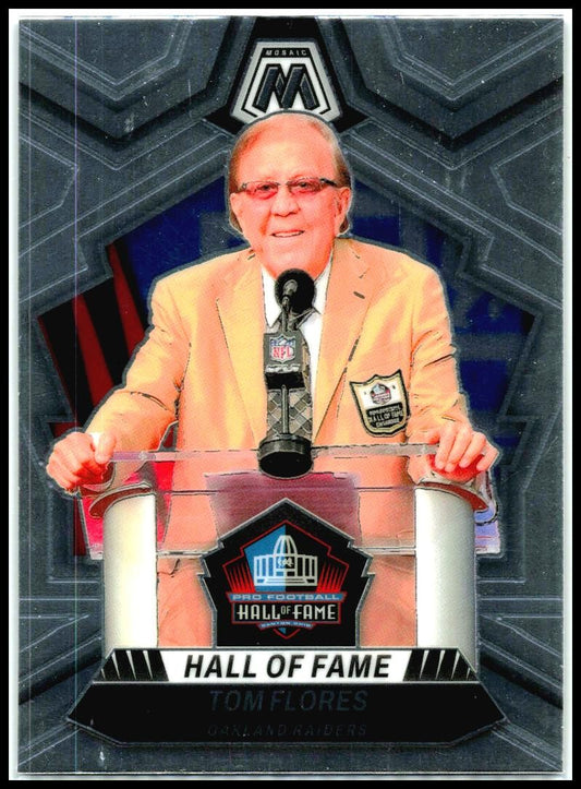 2024 Panini Mosaic #297 Tom Flores Oakland Raiders