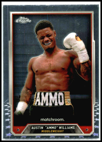 2024 Topps Chrome Boxing #47 Austin Williams