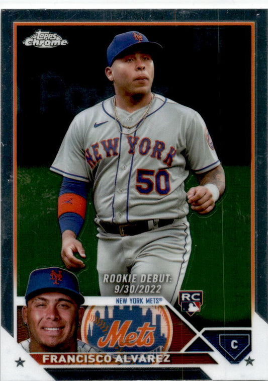 2023 Topps Update #US255 Francisco Alvarez New York Mets