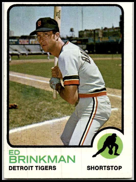 1973 Topps #5 Ed Brinkman Detroit Tigers