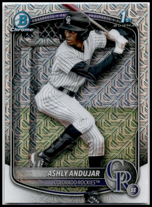 2025 Bowman Mojo Refractor #BCP-20 Ashly Andujar Rockies