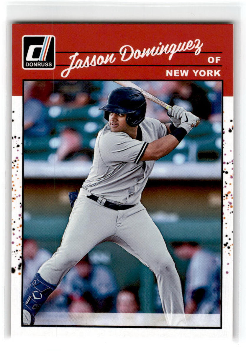 2023 Donruss #253 Jasson Dominguez New York Yankees