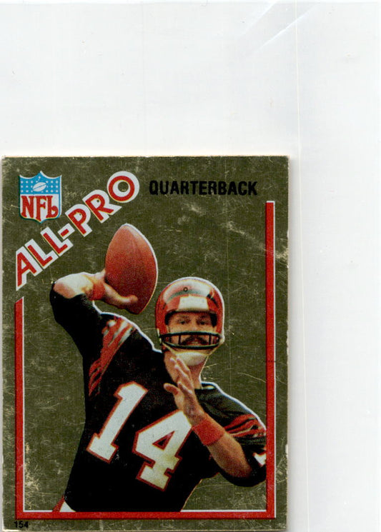 1982 Topps All Pro Sticker #154 Ken Anderson Cincinnati Bengals