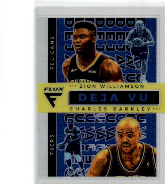 2020-21 Panini Flux Deja Vu Silver #1 Williamson / Barkley