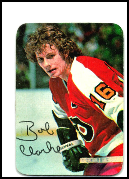 1976-77 Topps Glossy Inserts #1 Bobby Clarke Philadelphia Flyers