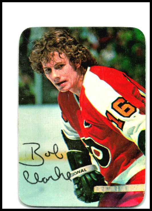 1976-77 Topps Glossy Inserts #1 Bobby Clarke Philadelphia Flyers